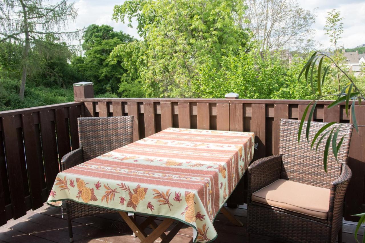 Ferienwohnung Lahnmuendung Mit Kostenlosem Parkplatz Lahnstein Exterior foto